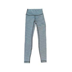 Lululemon Wunder Under Womens 4 High Rise Grey Leggings